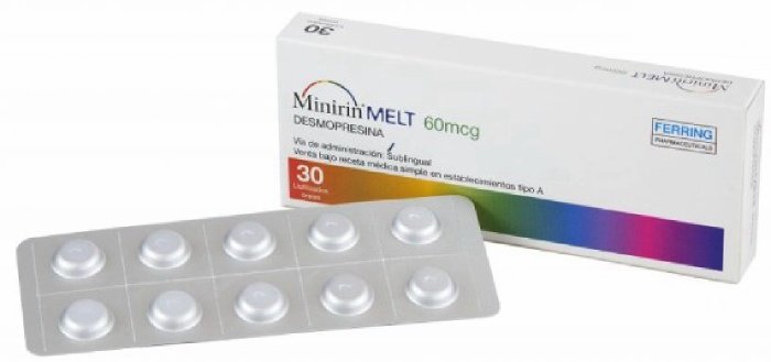 Минирин мелт таблетки-лиофилизат 60мкг 30 шт